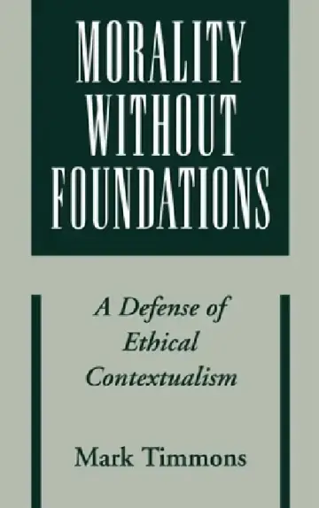 Cover of Morality Without Foundations