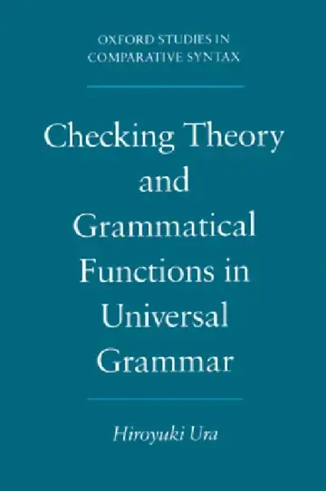 Cover of Checking Theory and Grammatical Functions in Universal Grammar