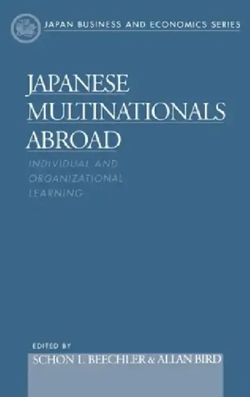 Cover of Japanese Multinationals Abroad
