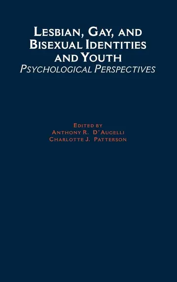 Cover of Lesbian, Gay, and Bisexual Identities and Youth