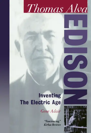 Cover of Thomas Alva Edison