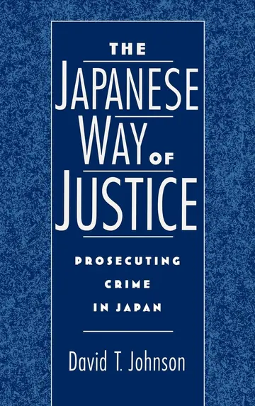 Cover of The Japanese Way of Justice