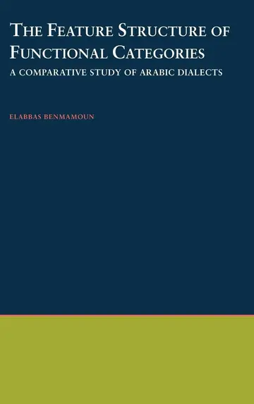 Cover of The Feature Structure of Functional Categories