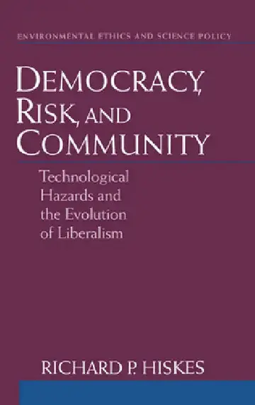 Cover of Democracy, Risk, and Community