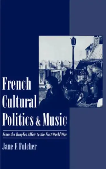 Cover of French Cultural Politics & Music