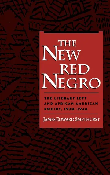 Cover of The New Red Negro