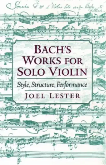 Cover of Bach's Works for Solo Violin