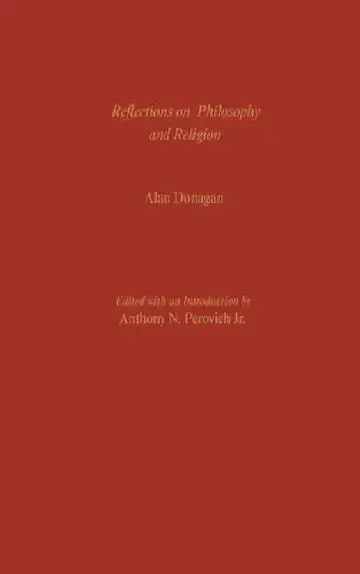 Cover of Reflections on Philosophy and Religion