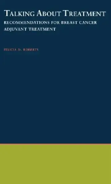 Cover of Talking about Treatment