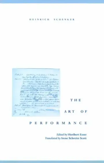 Cover of The Art of Performance
