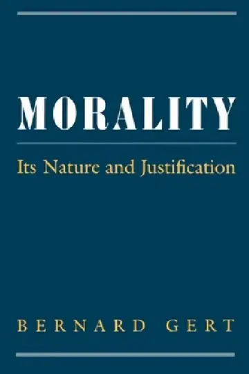 Cover of Morality