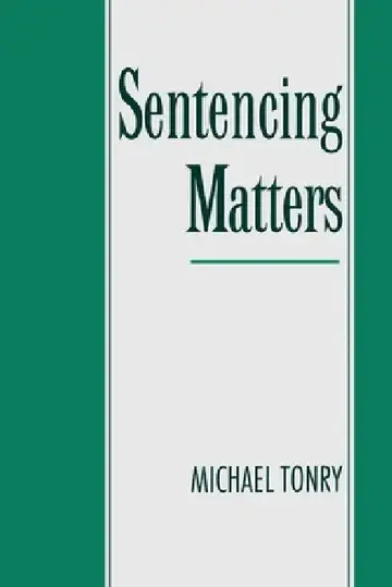 Cover of Sentencing Matters