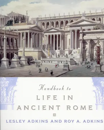 Cover of Handbook to Life in Ancient Rome