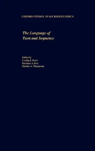 Cover of The Language of Turn and Sequence