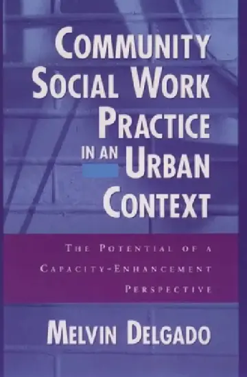 Cover of Community Social Work Practice in an Urban Context