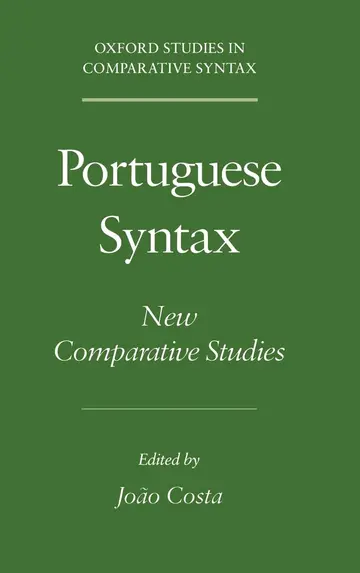 Cover of Portuguese Syntax
