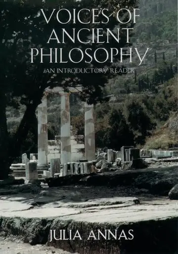 Cover of Voices of Ancient Philosophy
