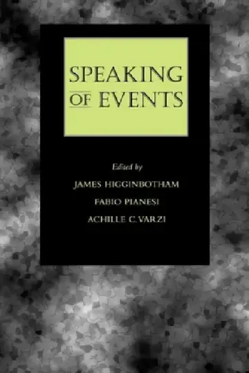 Cover of Speaking of Events