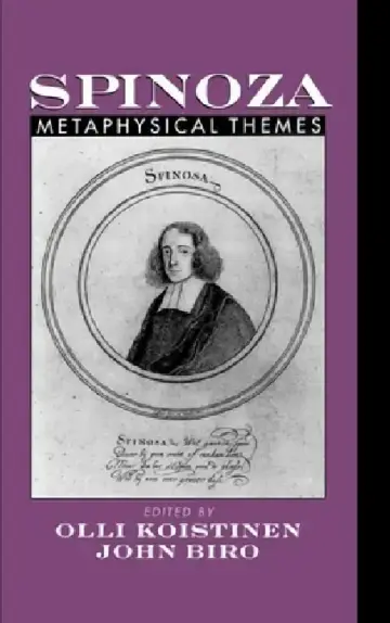 Cover of Spinoza