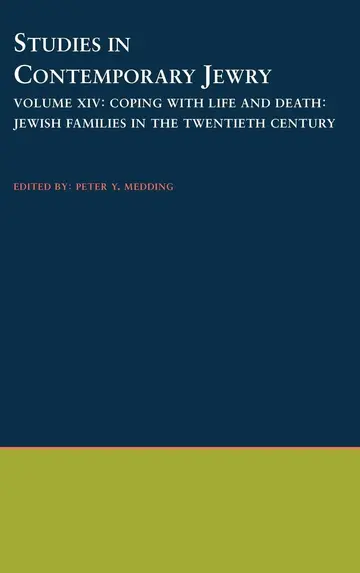 Cover of Studies in Contemporary Jewry