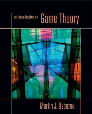 Cover of An Introduction to Game Theory