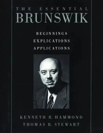 Cover of The Essential Brunswik