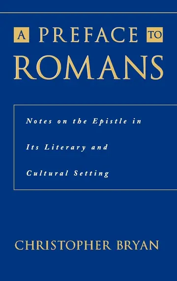 Cover of A Preface to Romans