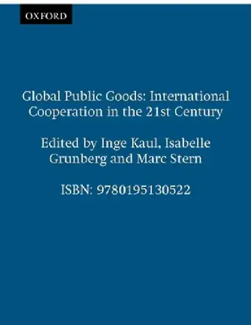 Cover of Global Public Goods