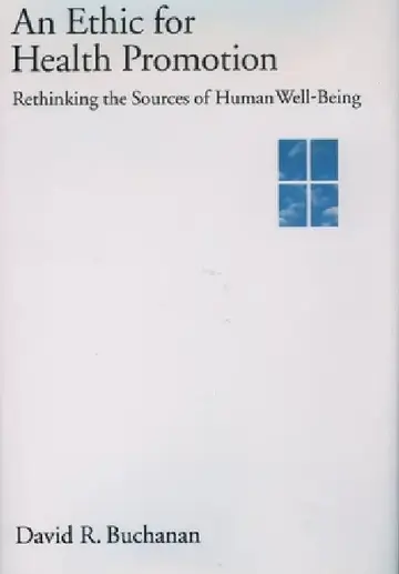 Cover of An Ethic for Health Promotion