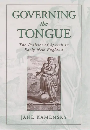 Cover of Governing the Tongue