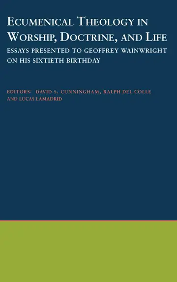 Cover of Ecumenical Theology in Worship, Doctrine and Life