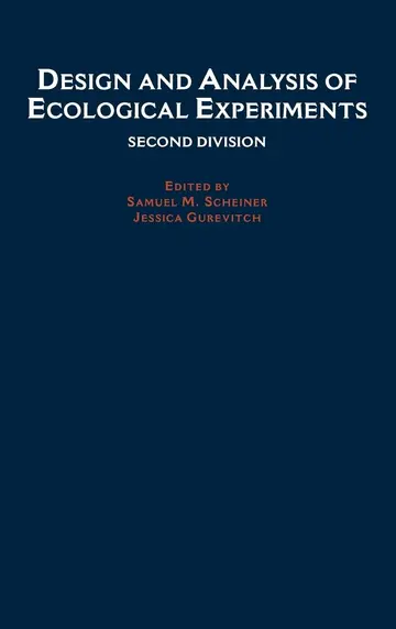 Cover of Design and Analysis of Ecological Experiments