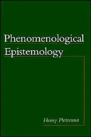 Cover of Phenomenological Epistemology