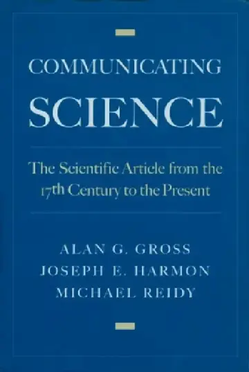 Cover of Communicating Science