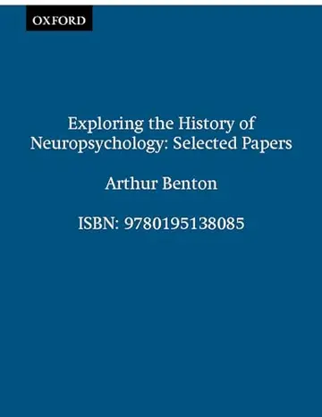 Cover of Exploring the History of Neuropsychology