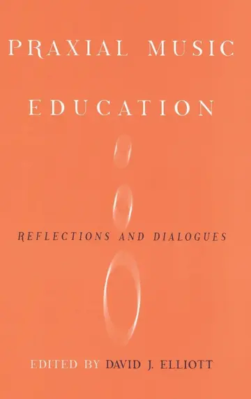 Cover of Praxial Music Education