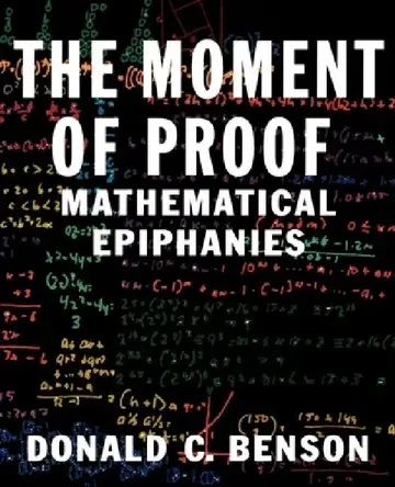 Cover of The Moment of Proof