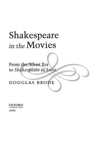 Cover of Shakespeare in the Movies