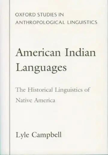 Cover of American Indian Languages