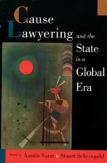 Cover of Cause Lawyering and the State in a Global Era