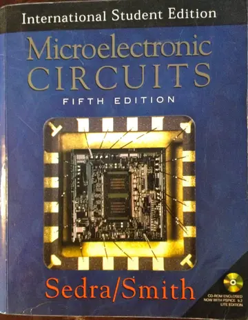 Cover of Microelectronic Circuits 5Th Edition