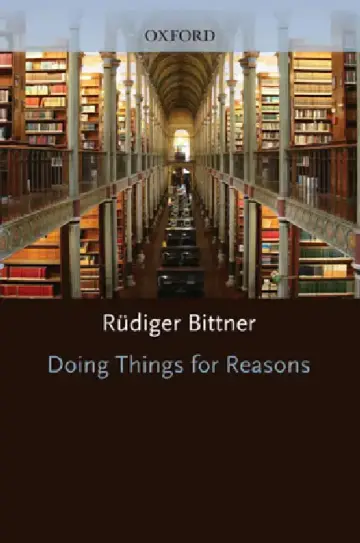 Cover of Doing Things for Reasons