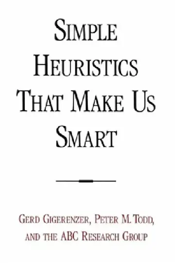 Cover of Simple Heuristics That Make Us Smart