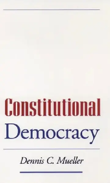 Cover of Constitutional Democracy