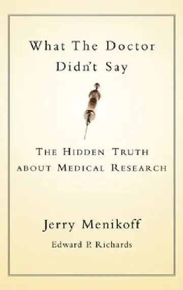 Cover of What the Doctors Didn't Say