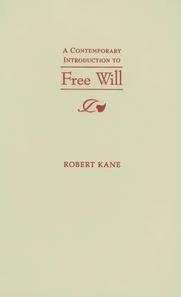 Cover of A Contemporary Introduction to Free Will
