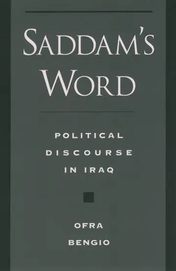 Cover of Saddam's Word