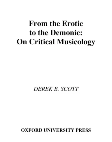 Cover of From the Erotic to the Demonic