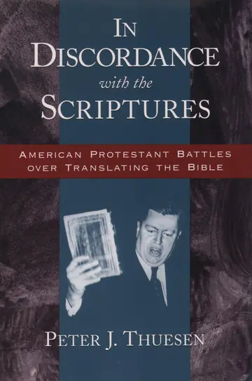 Cover of In Discordance with the Scriptures