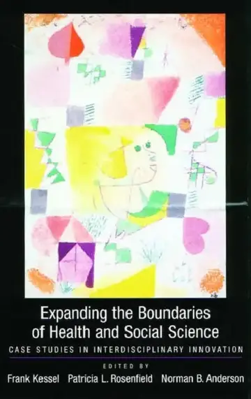 Cover of Expanding the Boundaries of Health and Social Science